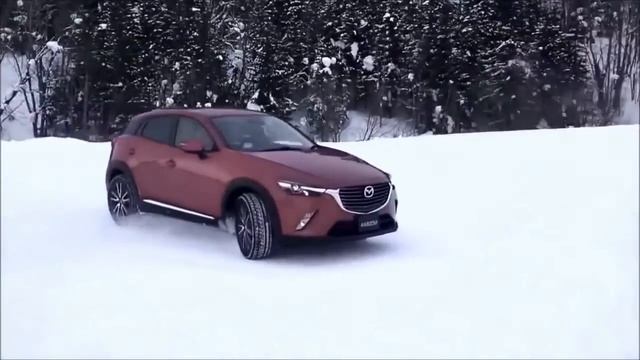 Mazda CX 3 по снегу смотреть онлайн