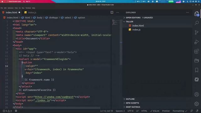 Introducción a Vue.js смотреть онлайн