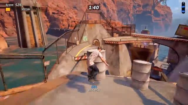 Tony Hawk's™ Pro Skater™ 1 + 2 Downhill Jam Secret Tape Location смотреть онлайн