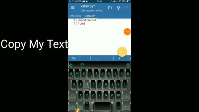 Making discord bot (python) [Online] On android #Part 2 смотреть онлайн