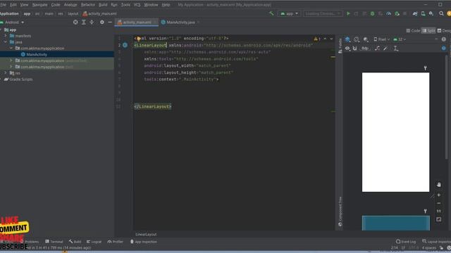 How to Use ScrollView in Android App (Part-1) - Android Studio Tutorial смотреть онлайн