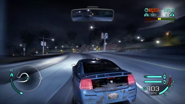 NFS Carbon Cop Knockout: Dodge Charger SRT8 смотреть онлайн