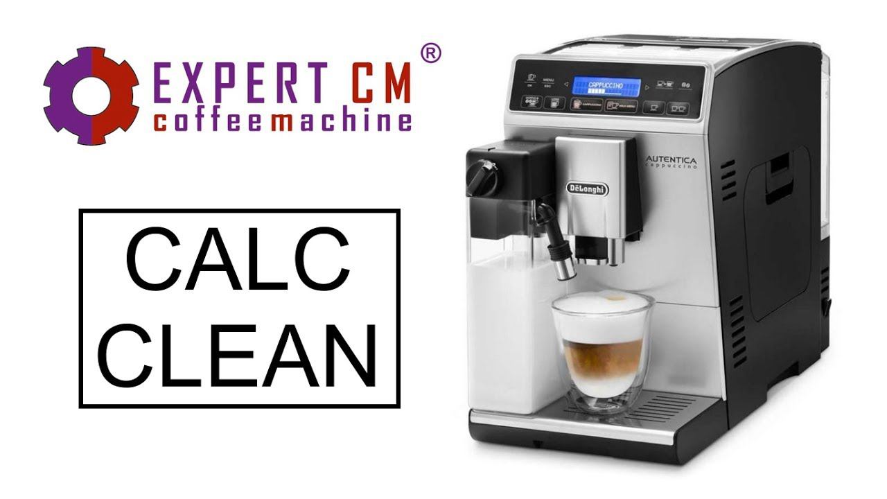 Чистка от накипи кофемашины De'Longhi ETAM 29 660 SB Autentica смотреть онлайн