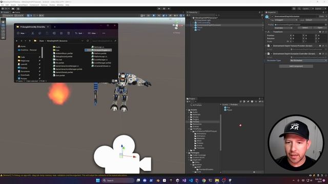 Quest 3: Powerful Mixed Reality Features with The NEW Meta Depth API смотреть онлайн