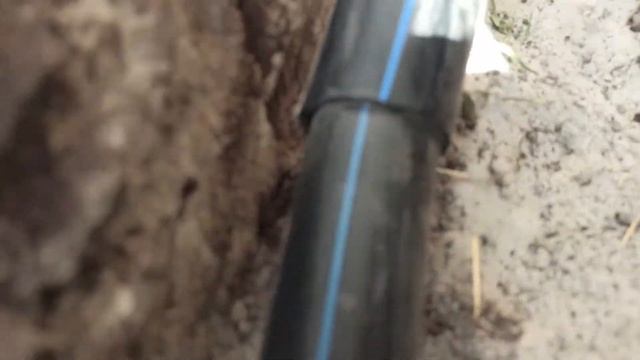 Ввод электричества в дом под землей