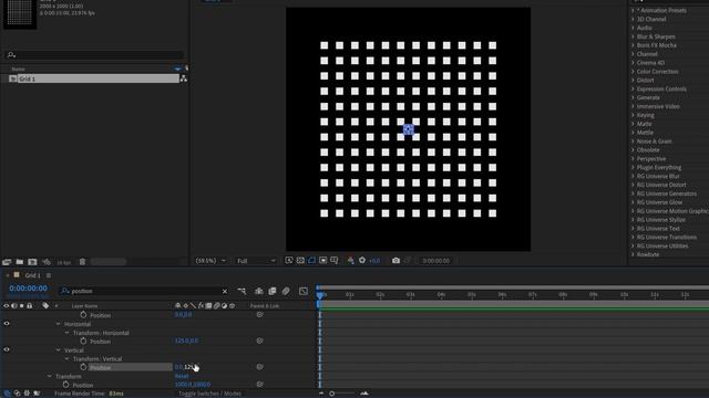 The Easiest Way to Create a Grid of Shapes in After Effects (with 1 Layer) смотреть онлайн