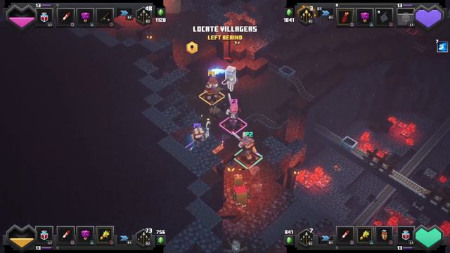 Minecraft Dungeons - Redstone Mines (4P) смотреть онлайн