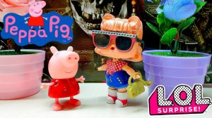 Свинка Пеппа и Катя На Моде | Куклы лол сюрприз смешные мультики iKira.