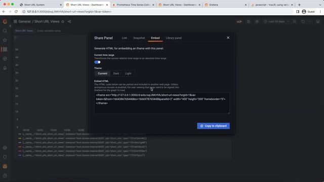 [Laravel Tutorial] Advanced Grafana Dashboard in Short URL Service смотреть онлайн