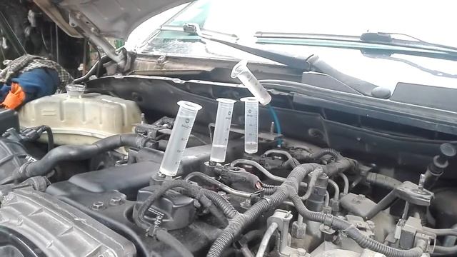 Диагностика форсунок на Kia Sorento 2,5 дизель (Киа Соренто 2005г., проверяем форсунки) смотреть онлайн