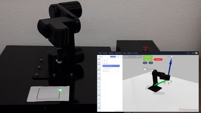 Управление манипулятором Applied Robotics смотреть онлайн