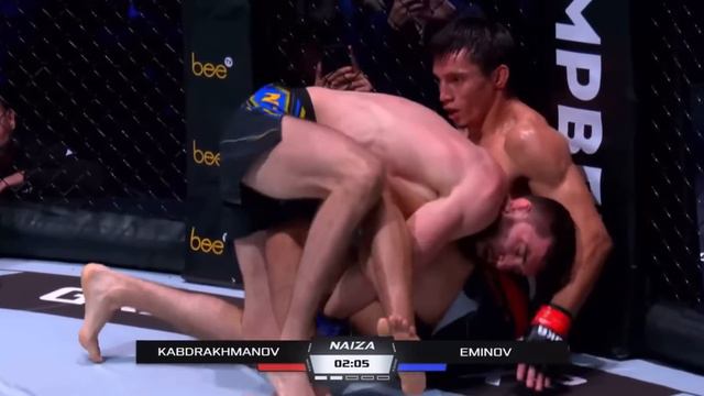 Казах удосрочил чемпиона из России-Нурбек Кабдрахманов-Мухаммед Еминов смотреть онлайн