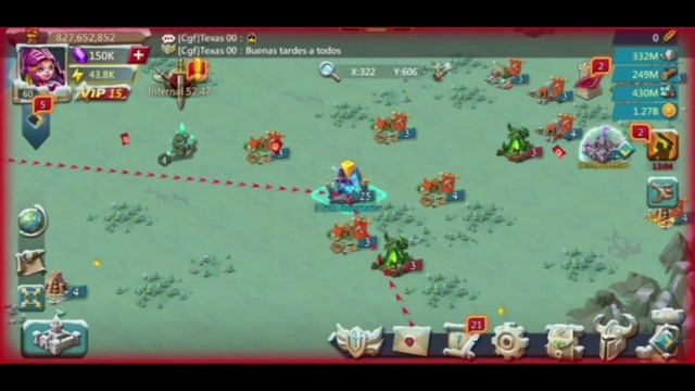 Lords Mobile - FU vs me and F2P player was rallied смотреть онлайн