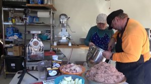Изготовление пельменей на пельменном аппарате JGL60 (JGT60) В домашних условиях.  ЧАСТЬ 2.  Начинка