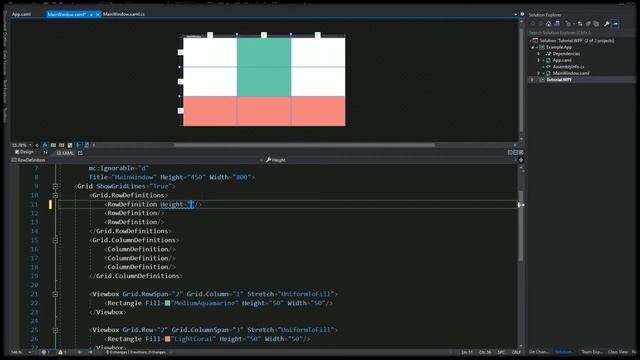 WPF Layout Grid смотреть онлайн