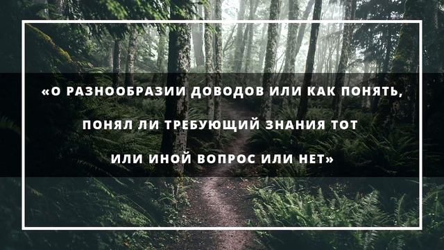 Ринат Абу Мухаммад «О разнообразии доводов» смотреть онлайн