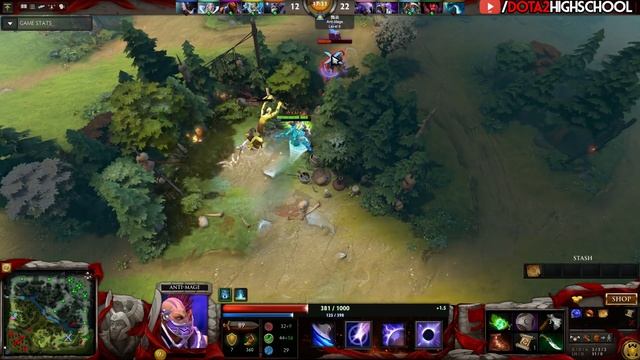 Oracle Mid by Abed with Aghanim's + Octarine Core 1s deal 360dmg Dota2 Gameplay смотреть онлайн