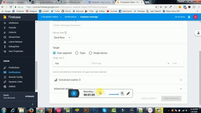 How to add Firebase Cloud Messaging by using Firebase смотреть онлайн