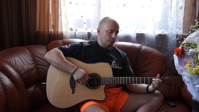 Игра на гитаре. Старинная французская мелодия. Михаил Шилов. смотреть онлайн
