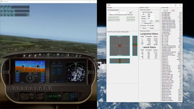 Python Autopylot - Longitudinal Mode Control смотреть онлайн