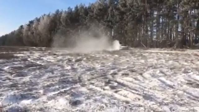 Honda Legend KB1 снег и белорусское поле