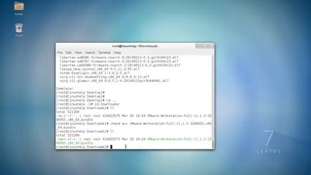 How to install VMWARE WORKSTATION in Centos 7/RHEL, DEBIAN, FEDORA and UBUNTU смотреть онлайн