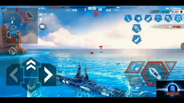 PACIFIC WARSHIPS ⚓ un BARCO INDESTRUCTIBLE, VALKIRIE EPIC BATTLE смотреть онлайн