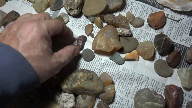 Забайкальский край. Разбираю коллекцию камней смотреть онлайн