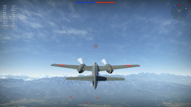 War Thunder - Ki-83 : Nouveau Chasseur lourd Japonais смотреть онлайн