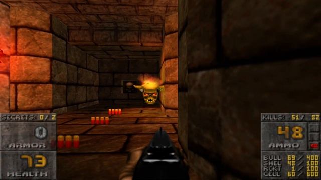 Doom 2 Hellebarde Level 9 UV 82.52% with Beautiful Doom (Commentary) смотреть онлайн