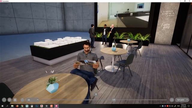 Twinmotion - Tatweer Misr Cityscape 2019 walkthrough смотреть онлайн