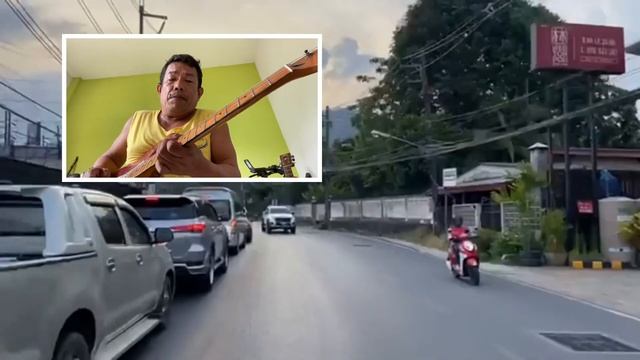 Phuket Today April 3, 2021 / Driving From Phuket Town To Patong / Guitar Slide Jam In C