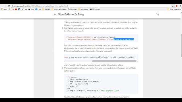 How to run MATLAB code from Python смотреть онлайн
