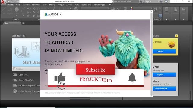 how to fix your access to AutoCAD is now limited BANGLADESH смотреть онлайн