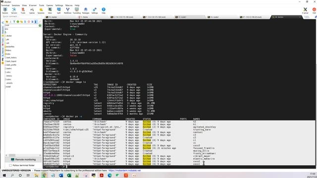 Docker Create Httpd Web Page Demo