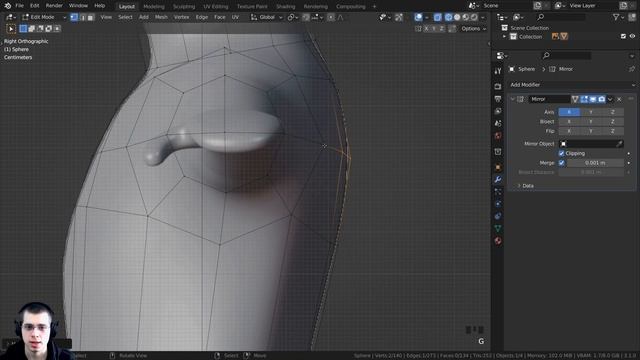 Character Modeling for Beginners (Blender Tutorial) смотреть онлайн