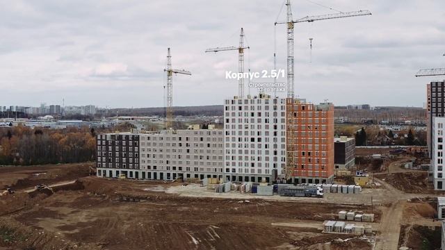 Бунинские луга | Ход строительства. Октябрь | ПИК смотреть онлайн