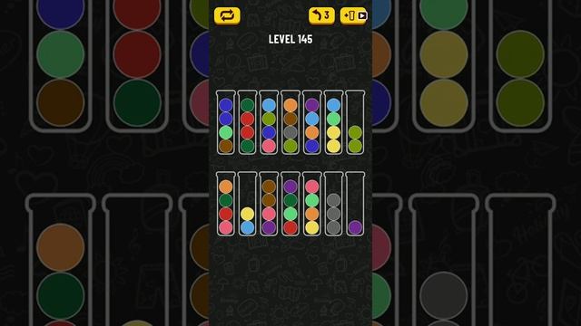 Ball Sort Puzzle Answers Level 141 142 143 144 145 146 147 148 149 150 Solutions Walkthrough смотреть онлайн