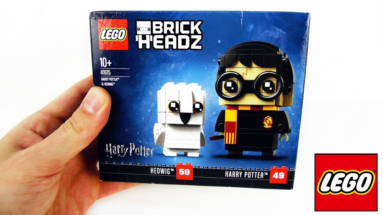 LEGO BRICK HEARDZ Harry Potter & Hedwig! Гарри Поттер и Букля Обзор и сборка конструктора ЛЕГО смотреть онлайн
