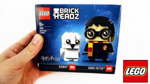 LEGO BRICK HEARDZ Harry Potter & Hedwig! Гарри Поттер и Букля Обзор и сборка конструктора ЛЕГО
