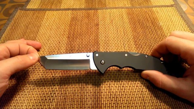 Нож Cold steel CODE 4 tanto Обзор смотреть онлайн