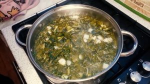 Зеленый Борщ! Еще одно блюдо из Ревеня. Легкий и простой рецепт...