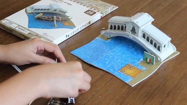 3D Daiso Puzzle time lapse build смотреть онлайн