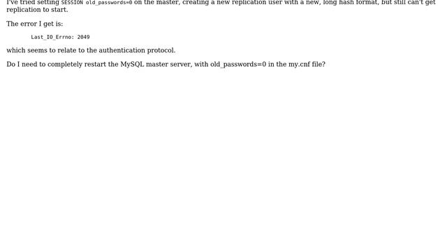Replication from EC2 Master to RDS Slave - Connecting to master смотреть онлайн