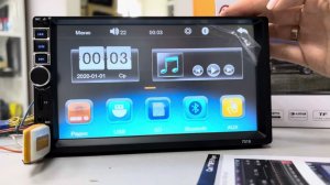 НОВАЯ Автомагнитола 2Din 7» Pioneer 7019