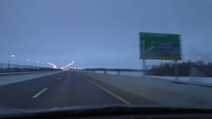 Зимой от  Москвы до Тамбовской области. Трасса М 6 «Каспий»