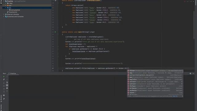 Java 8 | Stream API - Filter and reduce basics смотреть онлайн