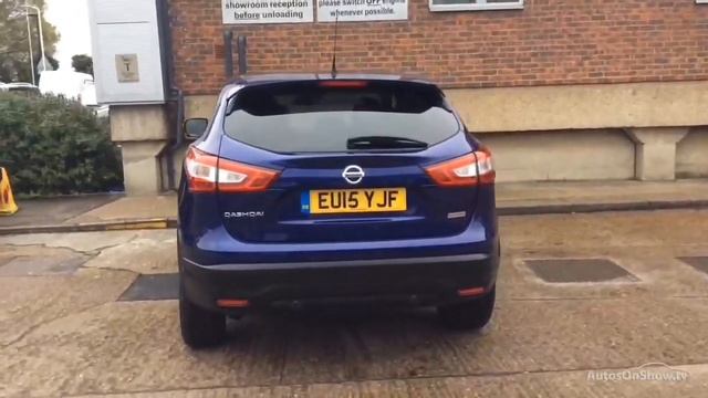 NISSAN QASHQAI N-TEC DIG-T BLUE 2015 смотреть онлайн