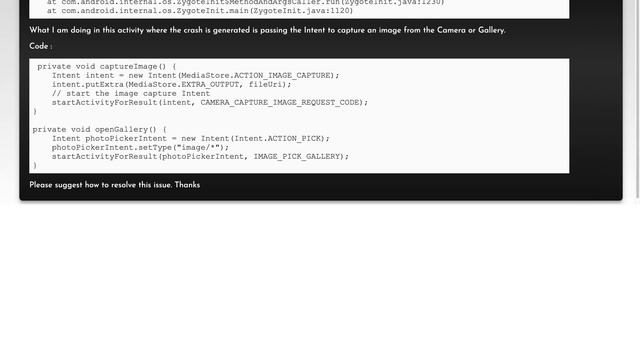 Fatal Exception: java.lang.RuntimeException: Failure from system смотреть онлайн