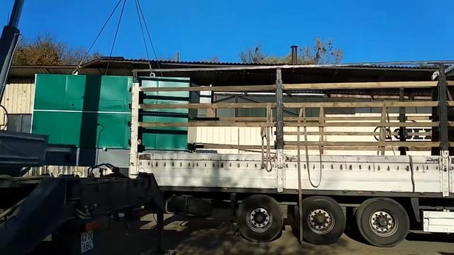 Процес завантаження твердопаливного котла 1500 кВт смотреть онлайн